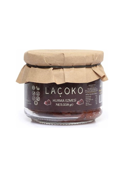 Laçoko Şekersiz Katkısız Vegan Doğal Hurma Ezmesi Hurma Dolgusu Hurma Püresi 350 G