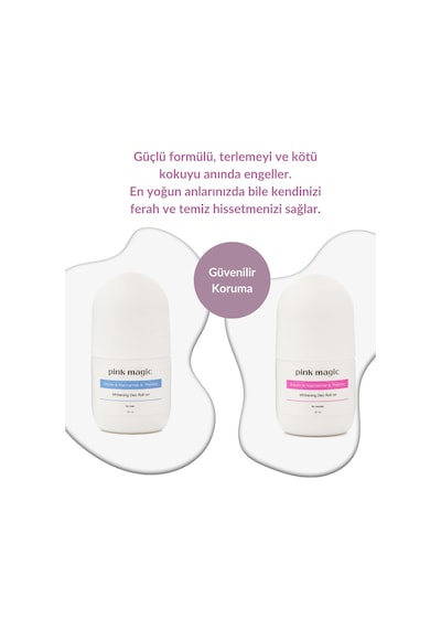 İkili Ter Önleyici & Beyazlatıcı Deo Roll-on Seti