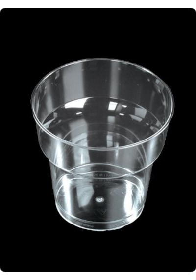 Sert Plastik Kristal Bardak 180 Cc - 25'Li