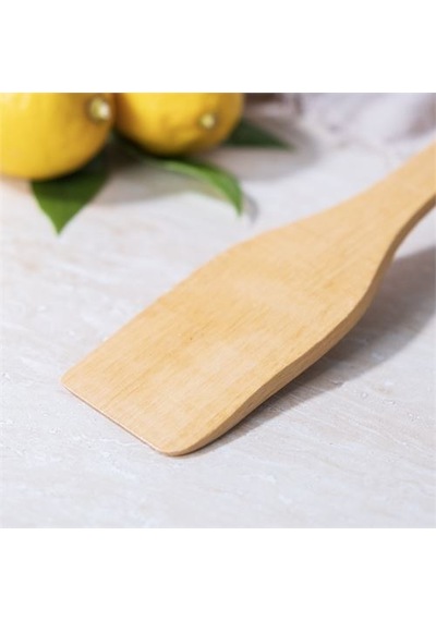 Ahşap Spatula Doğal Gürgen Ağacı 717902 Çok Renkli