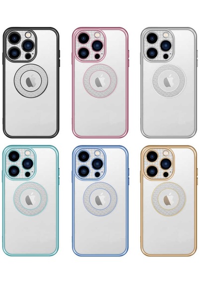 Apple Uyumlu iPhone 12 Pro Max Kılıf Kamera Korumalı Logo Gösteren Zore Esta Kapak Gold