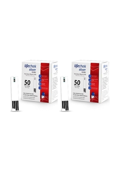 Lifechek Silver GH82 Ölçüm Stribi 50'li 2 Adet