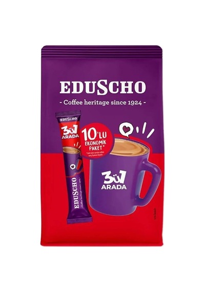 Tchibo Eduscho 3 Ü 1 Arada 17,5 G X 10 Lu Paket Hazır