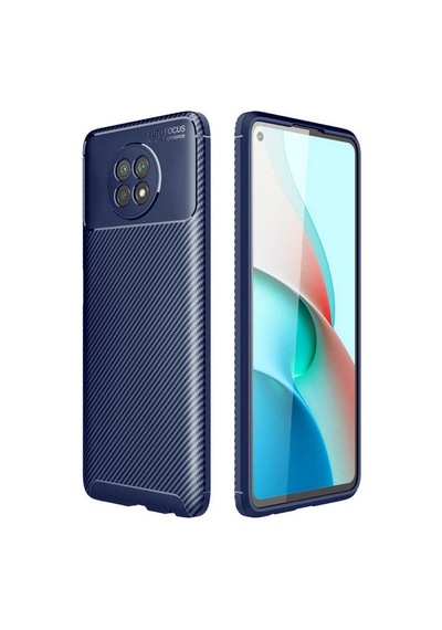 Xiaomi Redmi Note 9 5G Kılıf Zore Negro Karbon Tasarım Silikon