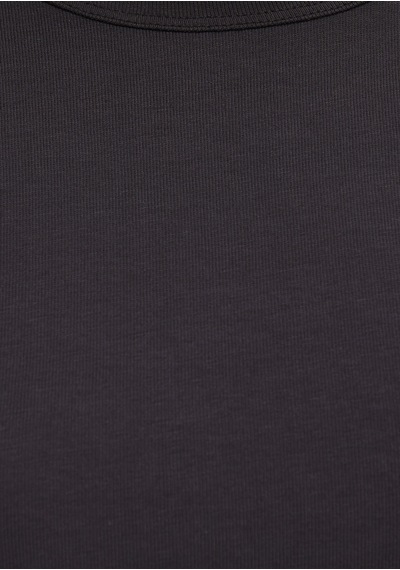 Mavi - Kahverengi Basic Tişört 1614067-88615 Kahverengi