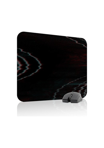 Glitch Kaymaz Dikişli Kauçuk Oyuncu Mousepad V3 - 48x40 Xl Gaming Mouse Pad Fare Altlığı