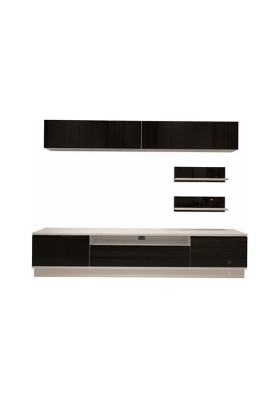 Decoraktiv Trendstyle 5s Mdf Tv Ünitesi Tv Sehpası Beyaz - Siyah