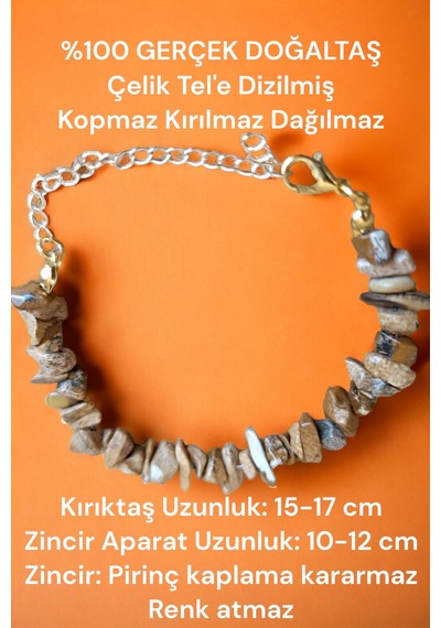 Odun Jasper Kırıktaş Bileklik Gerçek Doğal Taş Pirinç Kaplama Uzatma Zincirli Sertifikalı Bileklik Asetat Kutu Asetat Kutu Odun Jasper Kırıktaş Bileklik Gerçek Doğal Taş Pirinç Kaplama Uzatma Zincirli Sertifikalı Bileklik Asetat Kutu Asetat Kutu
