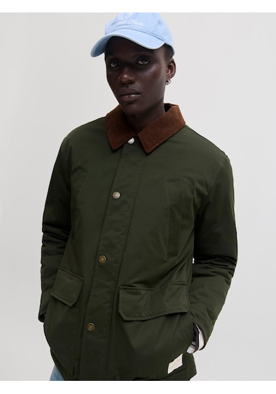 Jack & Jones Jornorrebro Padded Barn Jacket Sn Rosin Siyah
