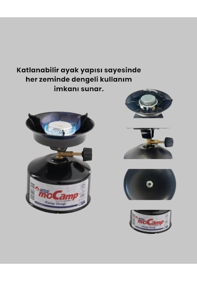 Doğa, Piknik Ve Acil Durum İçin Kamp Ocağı Seti