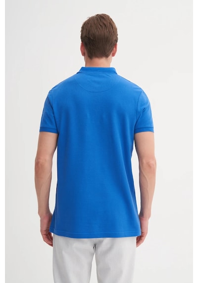 Cazador Erkek T-shirt Polo Yaka 4613 Cıvıt Mavısı Mavi
