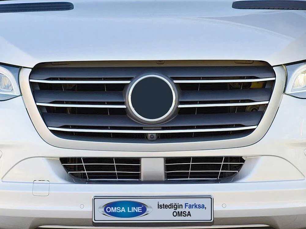Mercedes Sprinter W907 Ön Panjur - Krom 5 Parça 2018 Ve Sonrası