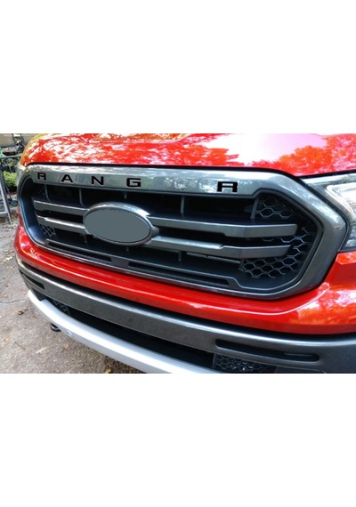 Dk Tuning Ranger Ön Panjur Parlak Siyah Abs 3m 3d Yazı Logo