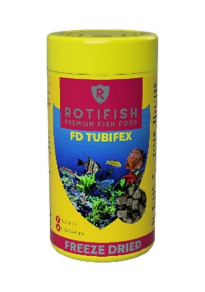 Rotifish Fd Tubifex Worms Kurutulmuş Kurt Balık Yemi  100 ML 7G