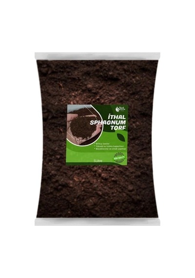 5 Litre En Iyi Bitki Çiçek Toprağı - Ithal Spagnum Ts1 Torf - Böcek Sinek Yapmaz Premium Kalite 5 L