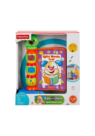 Fisher Price +6 Ay Eğitici Masalcı Tırtıl N3835