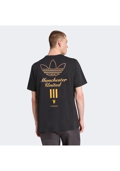 adidas Manchester United Terrace Icons Graphic Erkek Siyah T Shirt Jn2919 Siyah