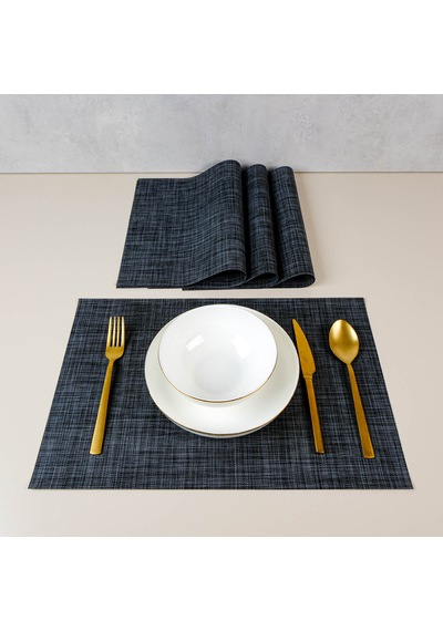Maxstyle Black 4 Parça Amerikan Servis 30x45 Cm Renkli
