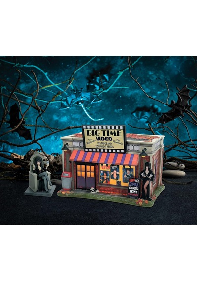 Elvira Mistress Of The Dark Village Aksesuarları İmzalı İmzalar Heykelcik, 8,8 Cm, Çok Renkli