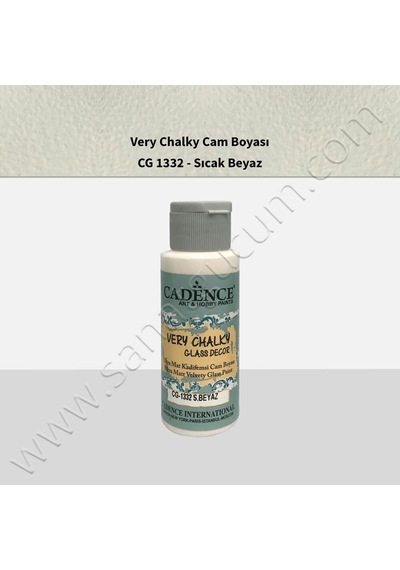 Cadence Very Chalky Cam Boyası Cg1332 S.Beyaz