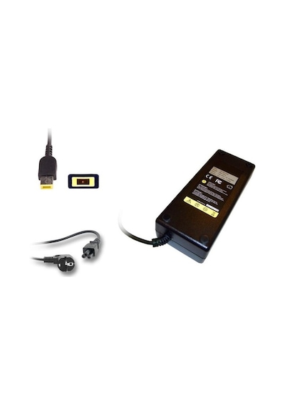 Teknikshop Lenovo Uyumlu Yoga 80X700B0Tx, 81Nx0005Tx Notebook Şarj Adaptörü 135W