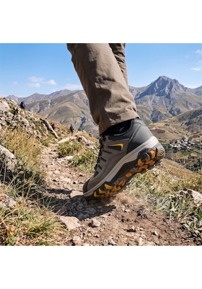 Wanderfull Kancalı Trekking Ayakkabı Vizon 40-45