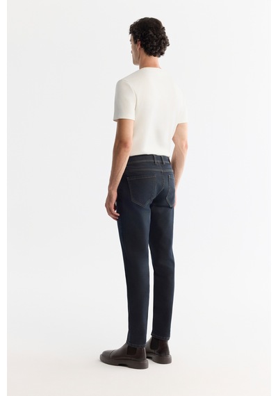 Avva Erkek Antrasit Klasik Bel Eskitme Yıkamalı Elastan Berlin Slim Fit Jean Pantolon A42y3531