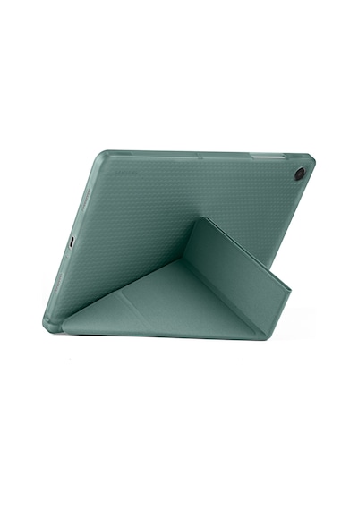 Samsung Uyumlu Galaxy Tab A9 Plus A11+ Üçgen Standlı Uyandırma Fonksiyonlu Tablet Kılıfı Kapaklı Kılıf