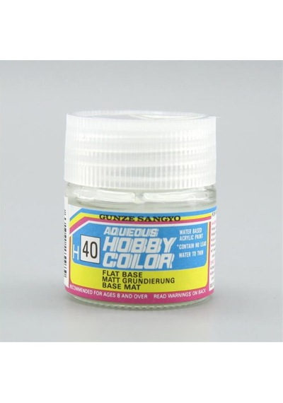 10 Ml. Flat Base Aqueous Serisi Maket Boyası, Mr.hobby H040 Standart