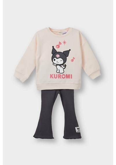 Defacto Kuromi 2'li Sweatshirt Tayt Pembe Kız Bebek Alt-üst Takım F5013a5/pn701 Pembe Defacto Kuromi 2'li Sweatshirt Tayt Pembe Kız Bebek Alt-üst Takım F5013a5/pn701 Pembe