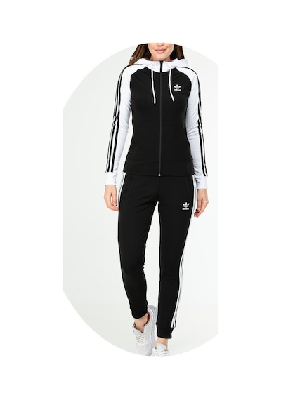 Adidas Ba-2659 Bayan Polyester Eşofman Takımı Siyah
