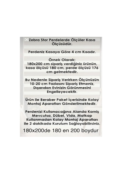 Keten Beyaz Zebra Stor Perde, Ofis Perdesi Ev Perdesi Ekru - 698937002 Ekru