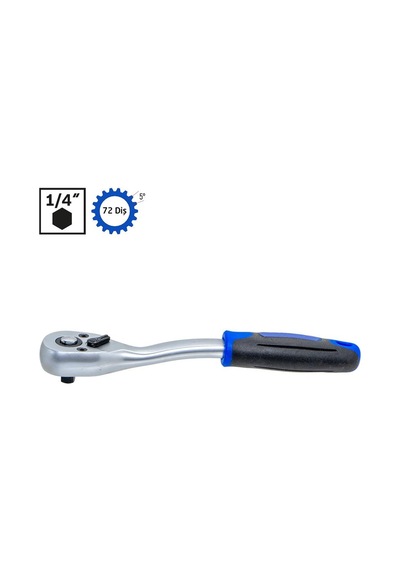 6571 Cırcır Lokma Kolu 1/4" 72 Diş