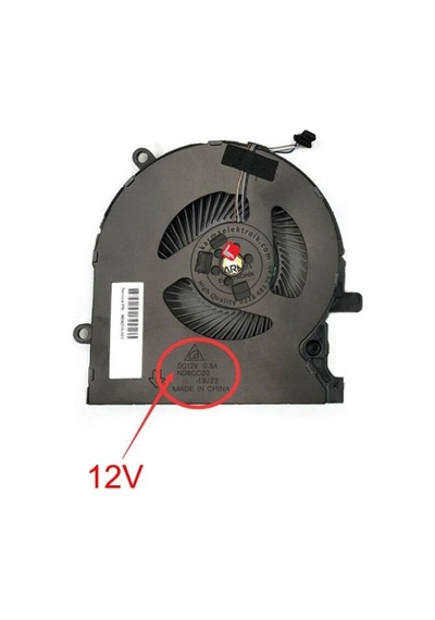 Hp Omen 15-ek, 15-en Serisi Notebook CPU Fan / Ver.3 (Sağ Fan - 12V) - FAN710V3