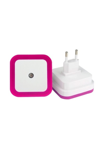 Modern Sensörlü Mini Led Gece Lambası Led Spot Pembe