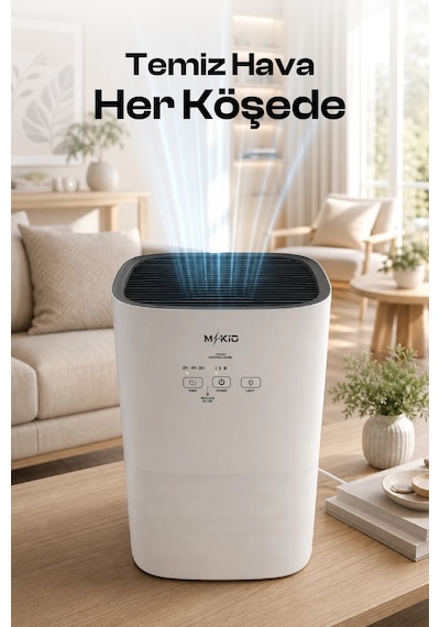 HEPA H13 Çok Katmanlı Hava Temizleme Cihazı ,160 m³/saat CADR 360° Emiş Gücü ,45 M2’ye Kadar Etkili ,3 Kademeli Fan Ayarı ,Zamanlayıcı Fonksiyonu ,Sessiz Çalışma ,Alerjen ve Kötü Kokulara Karşı Etkili
