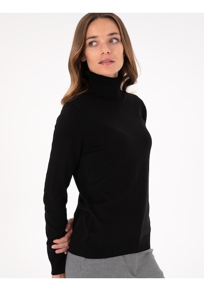 Pierre Cardin Kadın Siyah Kazak /triko 50300786-vr046 Siyah