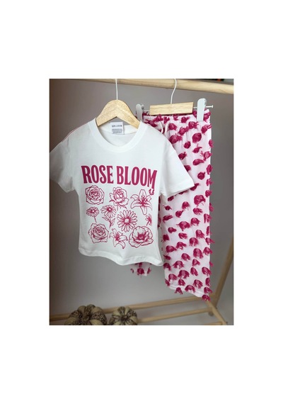Poala Kids Rose Bloom Takım Çok Renkli