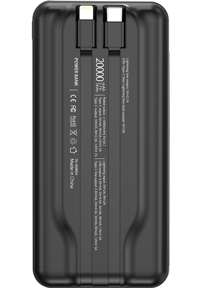 Buff BP18 22.5 W 20.000 mAh Powerbank Siyah