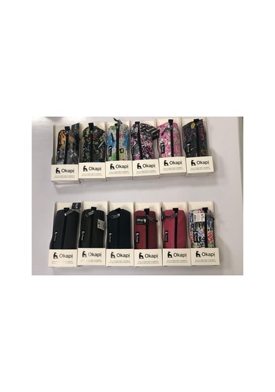 Okapi Kalem Çantası Karışık Desen Okp-103as Okapi Çok Renkli