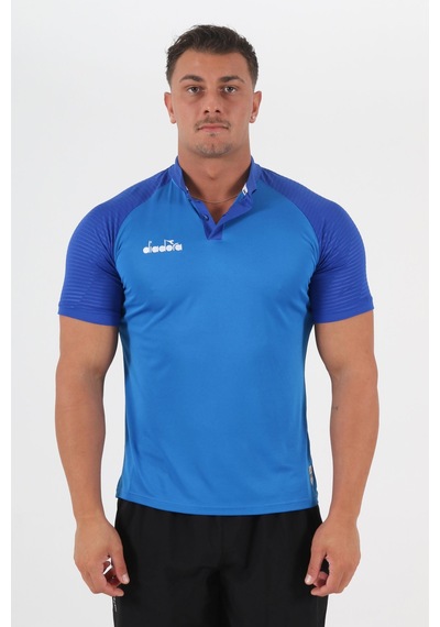 Diadora Premium Kamp T-shirt Sax Saks Mavi