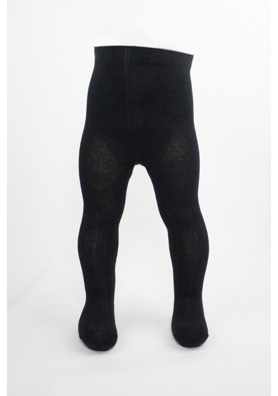 Erturkstore Tekli Düz Külotlu Çorap 50104 Siyah Çok Renkli