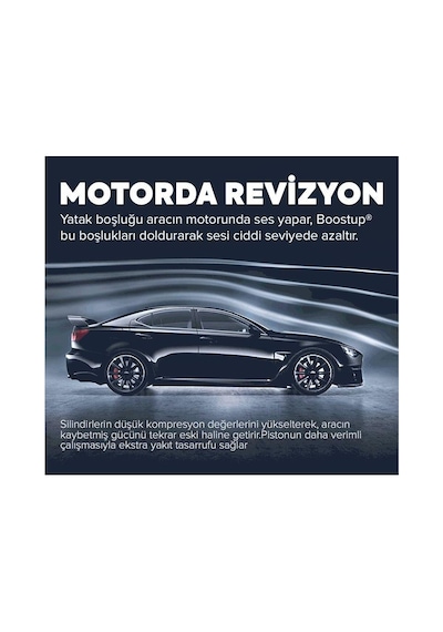 Boostup 6'lı Nitro Tekli Bor Motor Yenileyici Koruyucu Onarı Sıvı