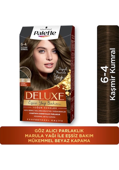 Palette Deluxe Saç Boyası 6 - 4 Kaşmir Kumral (123419909)