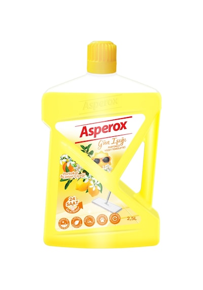 Asperox Yüzey Temizleyici Portakal & Limon 2.5 L 2 Adet Diğer
