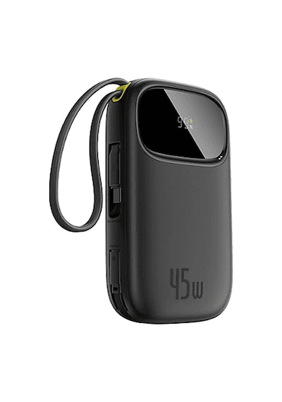 Baseus EnerFill FC31 10000 mAh 45 W Taşınabilir Şarj Cihazı Siyah