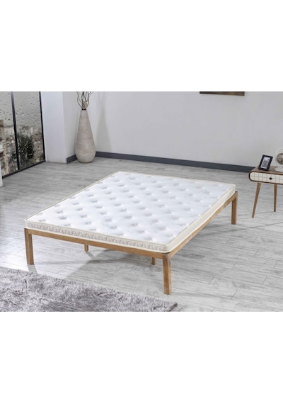 Mu&bah Full Ortopedik Lastikli Ped Sünger Yatak Şiltesi 140x200
