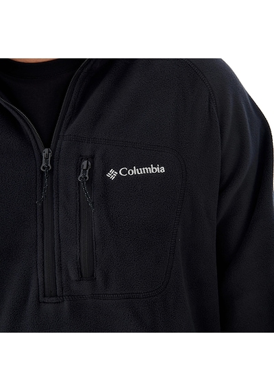 Columbia Fast Trek Iıı Yarım Fermuarlı Erkek Polar Siyah Xm6410-0 Siyah