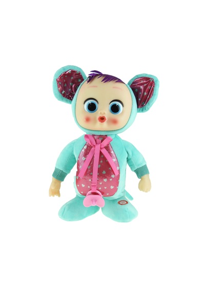 Oyuncak Bebek Sevimli Koca Göz Tavşan Bebek Sesli Hareketli 30 Cm