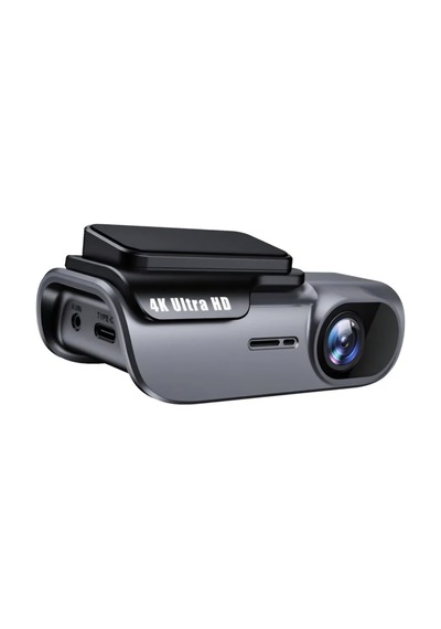4k Ultra Hd Akıllı Araç İçi Kamera - Wi-fi Bağlantılı, 24 Saat Park Monitörlü, Gece Görüşlü Ve Döngüsel Kayıt Özellikli Sürüş Kayıt Cihazı Dash Cam